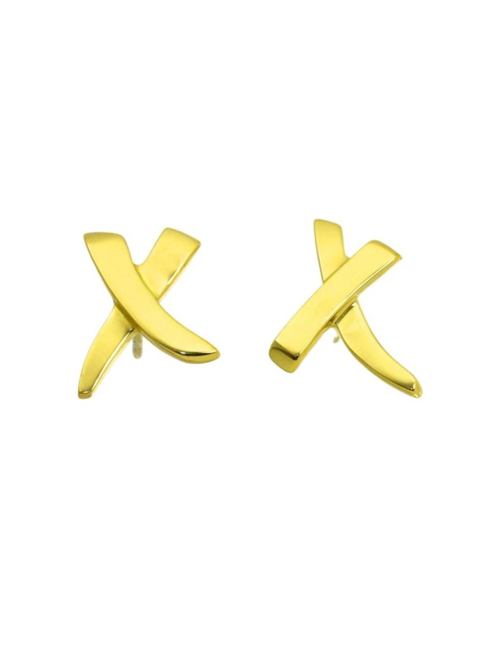 Tiffany & Co Kiss Earrings 18k Yellow Gold